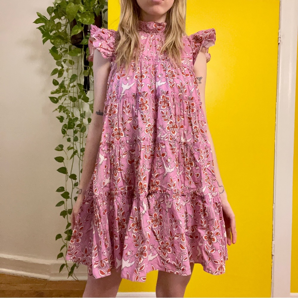 Small Rhode Resort Pink Eden Tiffany Dress